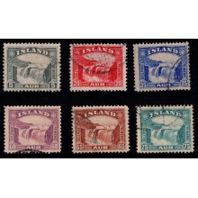 Gullfoss - Komplet sæt - Stemplet.